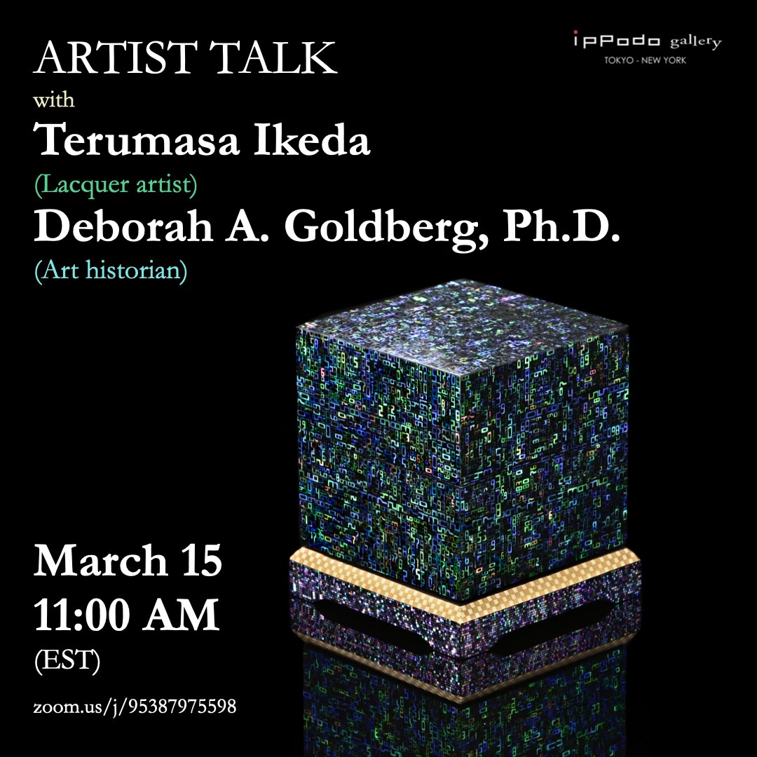 Artist Talk Terumasa Ikeda x Dr. Deborah Goldberg