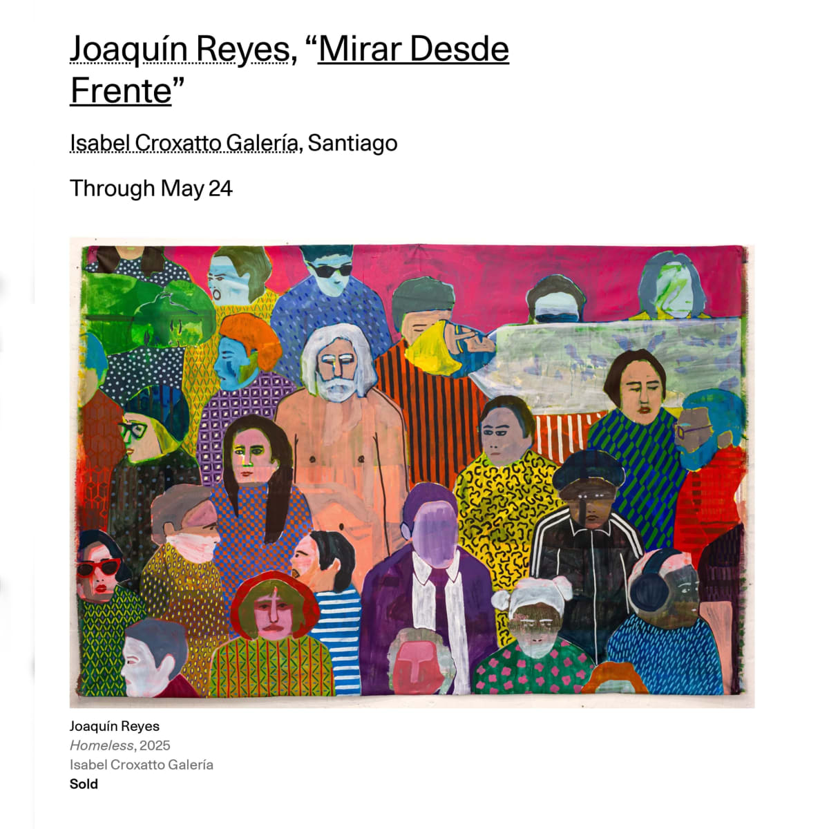 Joaquín Reyes is featured in Artsy 