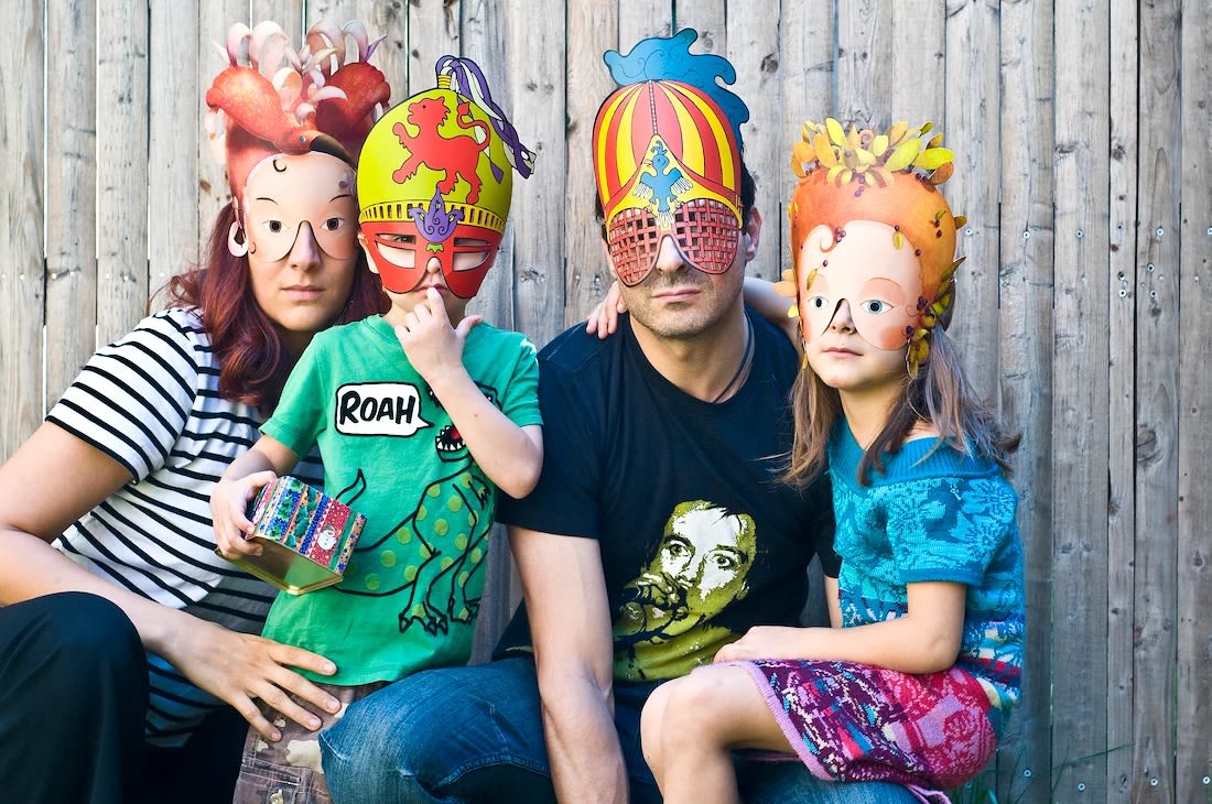 Angélica Arbulu Family Self-Portrait