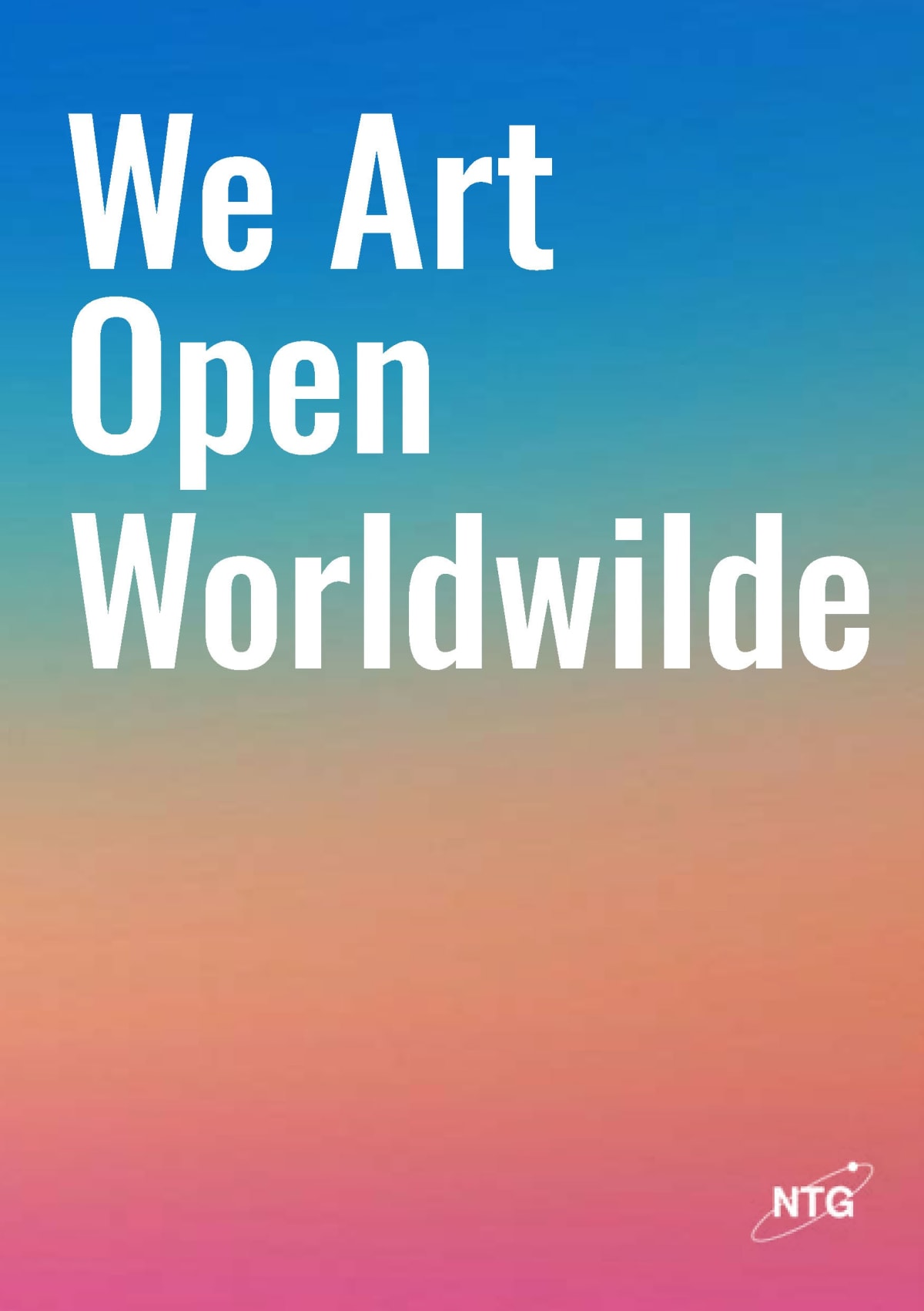 We Art Open Worldwilde