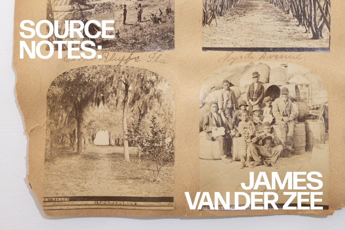 Source Notes: James Van Der Zee