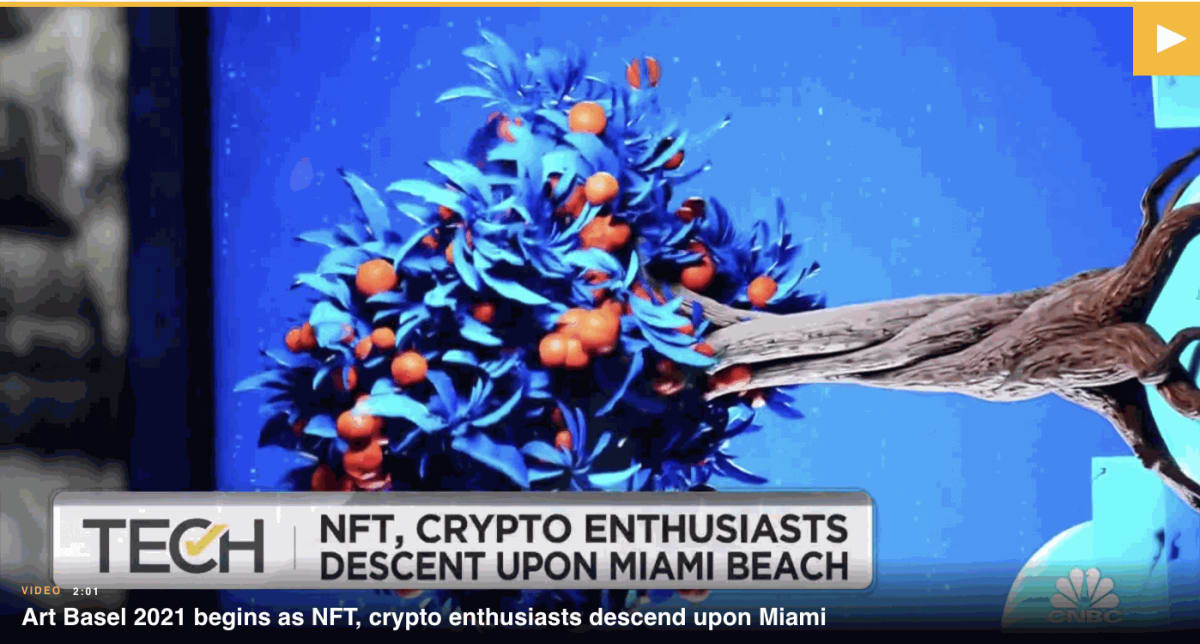 Art Basel 2021 begins as NFT, crypto enthusiasts descend upon Miami