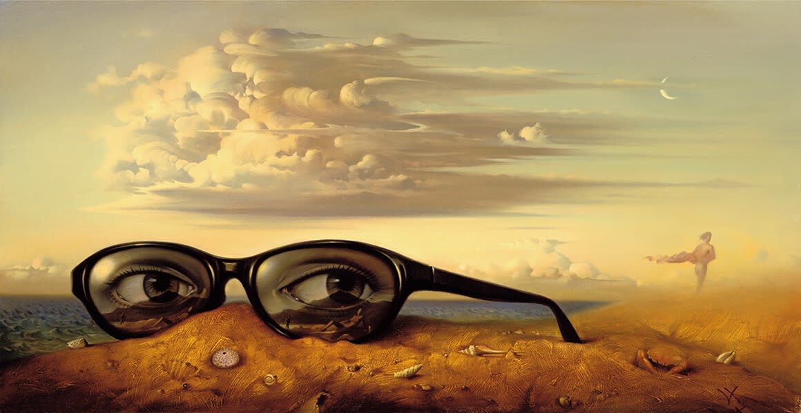 FORGOTTEN SUNGLASSES Vladimir Kush Kush Fine Art