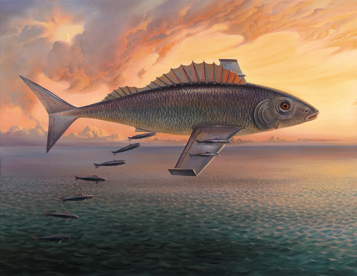 FLYING FISH | Vladimir Kush - Kush Fine Art