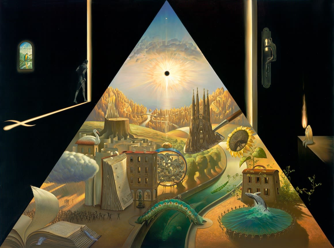 URBAN GEOMETRY - 42 x 56 Inches