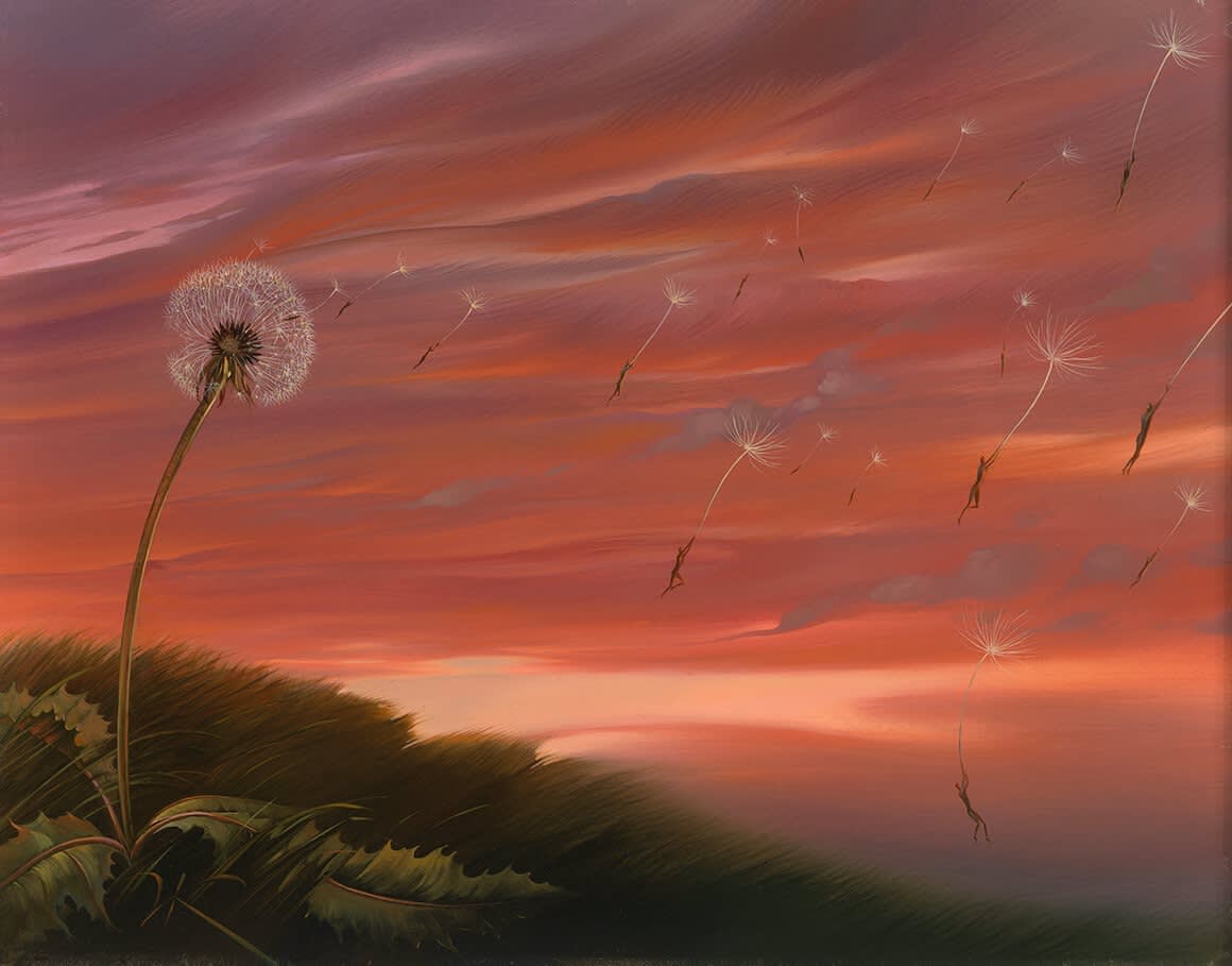 FLOWN WITH THE WIND