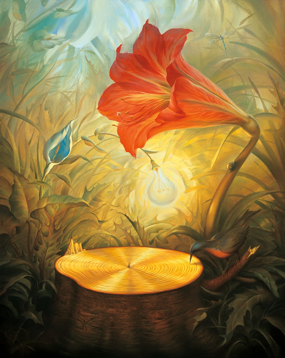 MUSIC OF THE WOODS - 25 x 20 INCHES