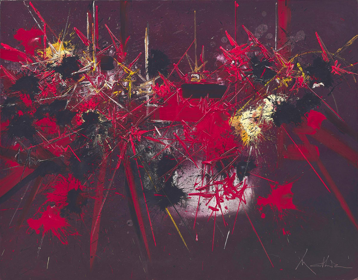 ジョルジュ・マテュー Georges Mathieu × MOLIN プレート Georges Mathieu 喬治 · 馬修 - Exhibitions | Kwai Fung Hin
