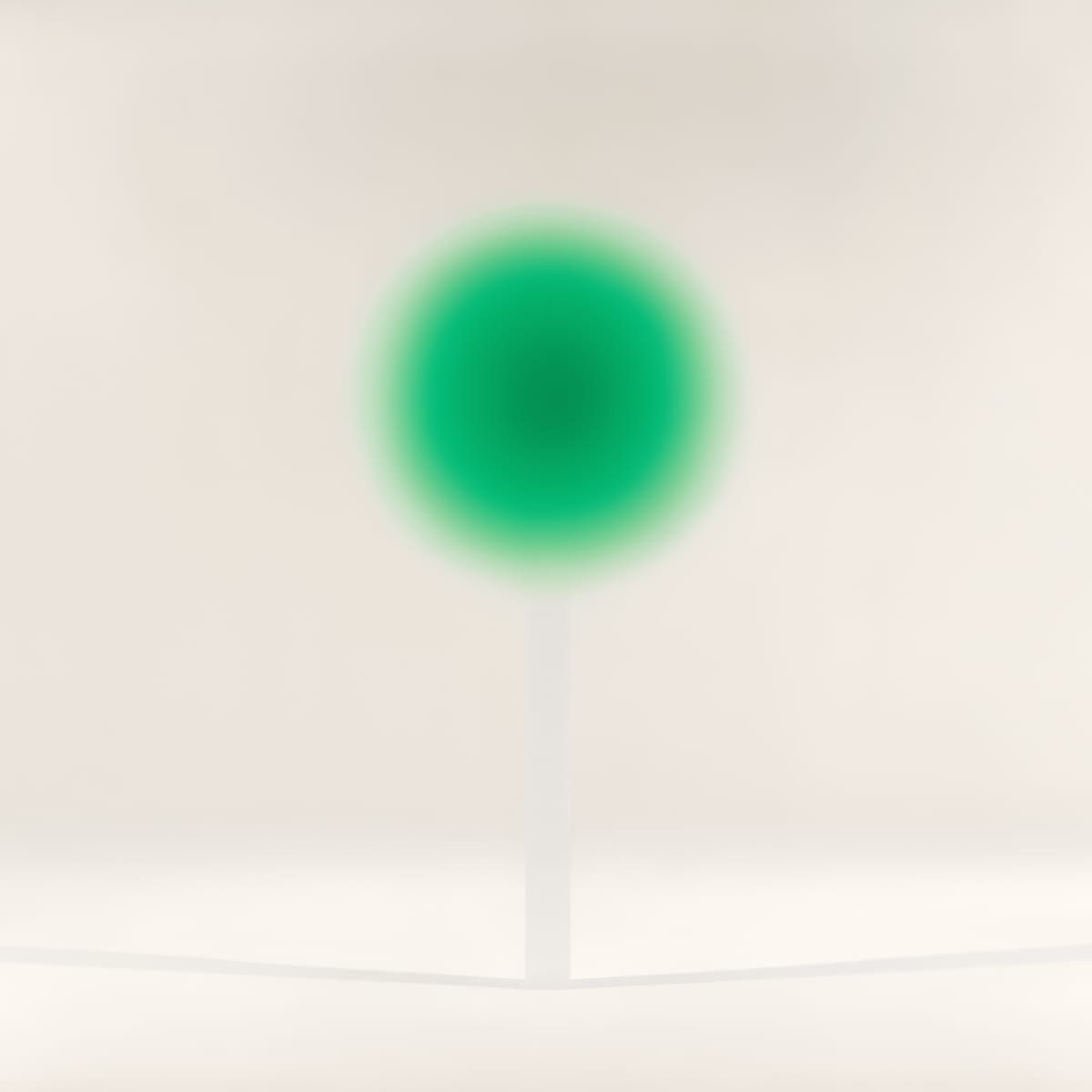 Untitled (the Green Lens), 2024 by Helen Pashgian The Lapis Press is pleased to present a new edition by one of the leading figures in the Light and Space movement