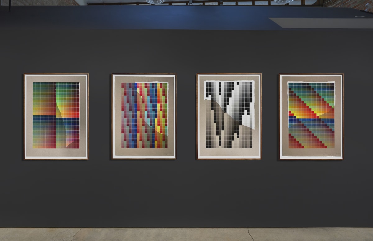 Transcending Pigment from Paint to Canvas, from Canvas to Paint by Analia Saban