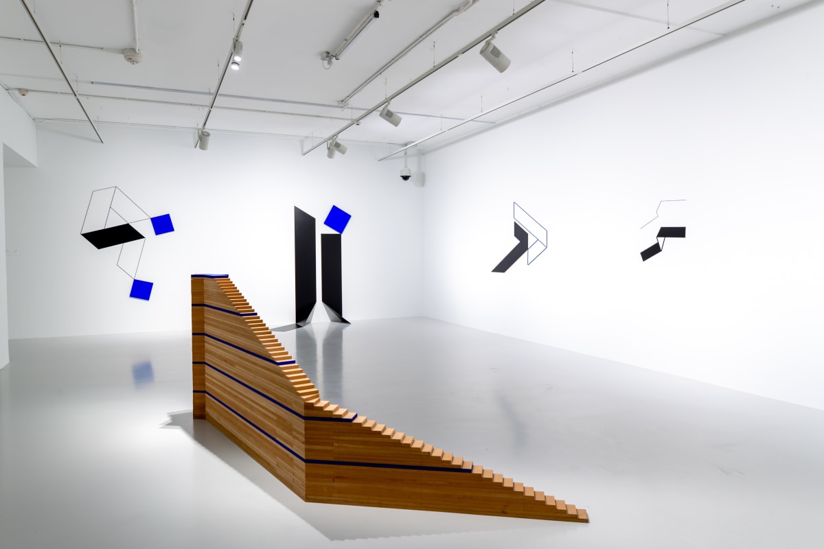 Installation view, 'Mehdi Moutashar: Introspection as Resistance'. Image courtesy of the artist and Mathaf: Arab Museum of Modern Art, Doha, Qatar, 2023