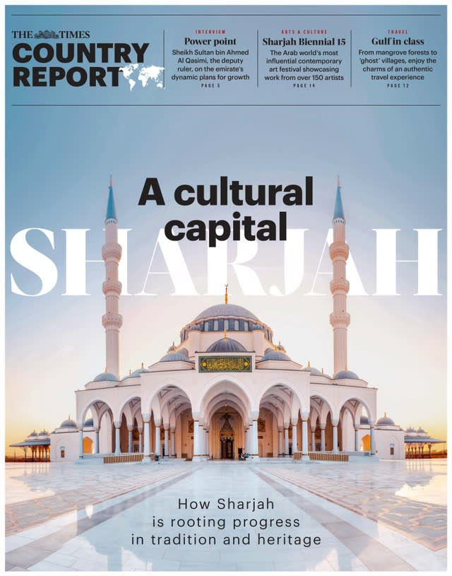 Interview with Shaikha Al Mazrou in The Times Sharjah Report