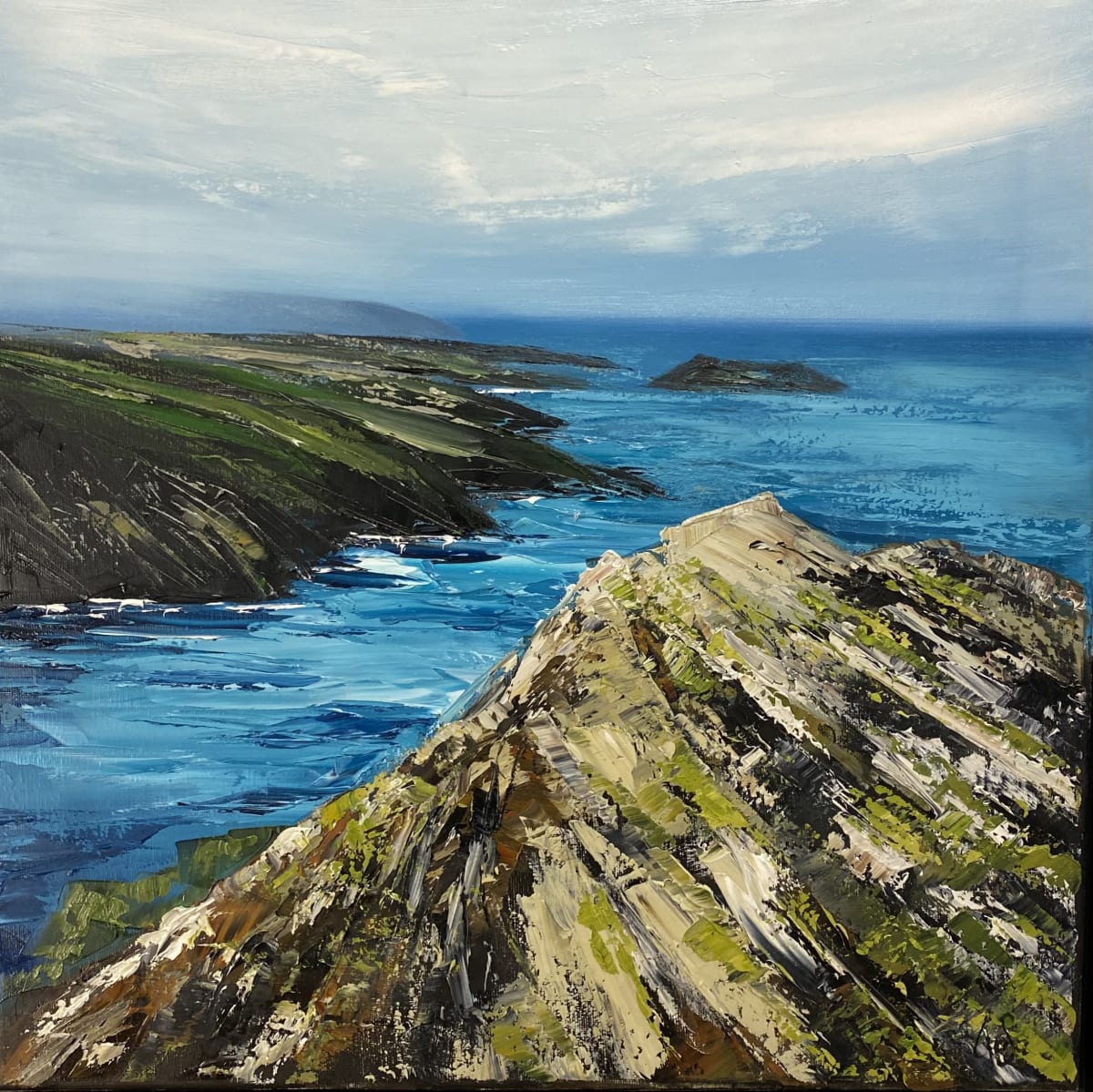 Pembrokeshire coastal painting