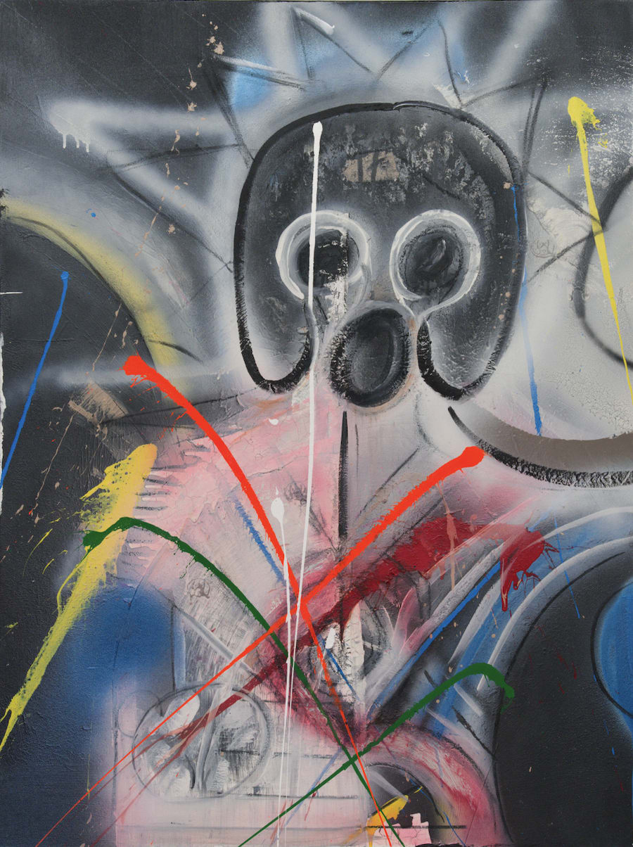 George Clinton and Daniel S. Palmer in conversation at the gallery