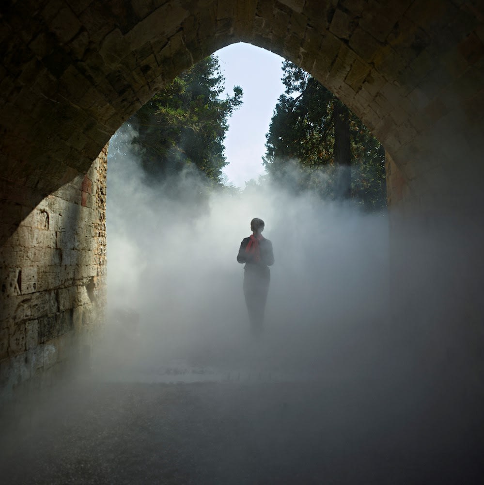 "Nuage" en el Château d'Harcourt, Normandia.