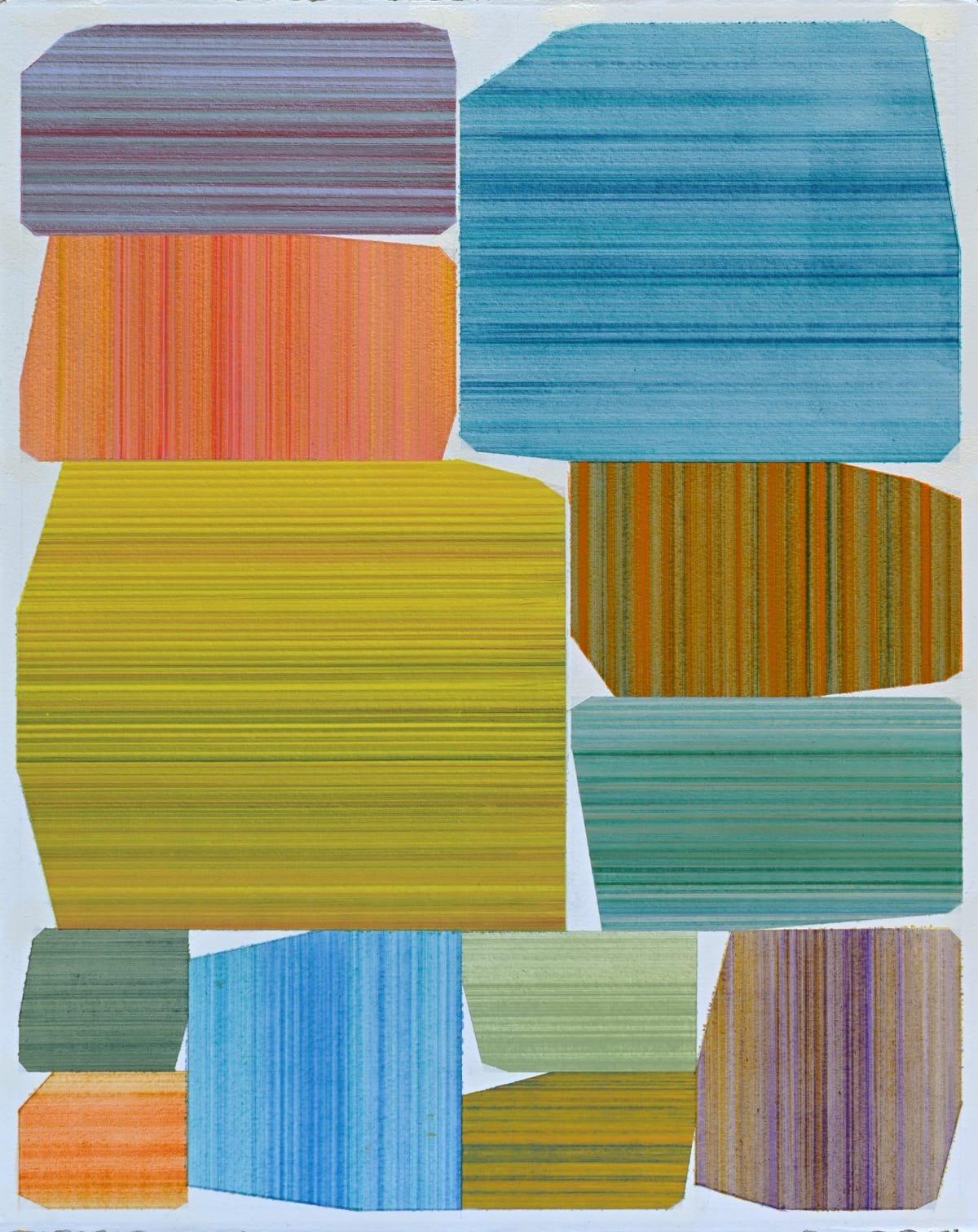 Abstract painting by Erick Johnson.