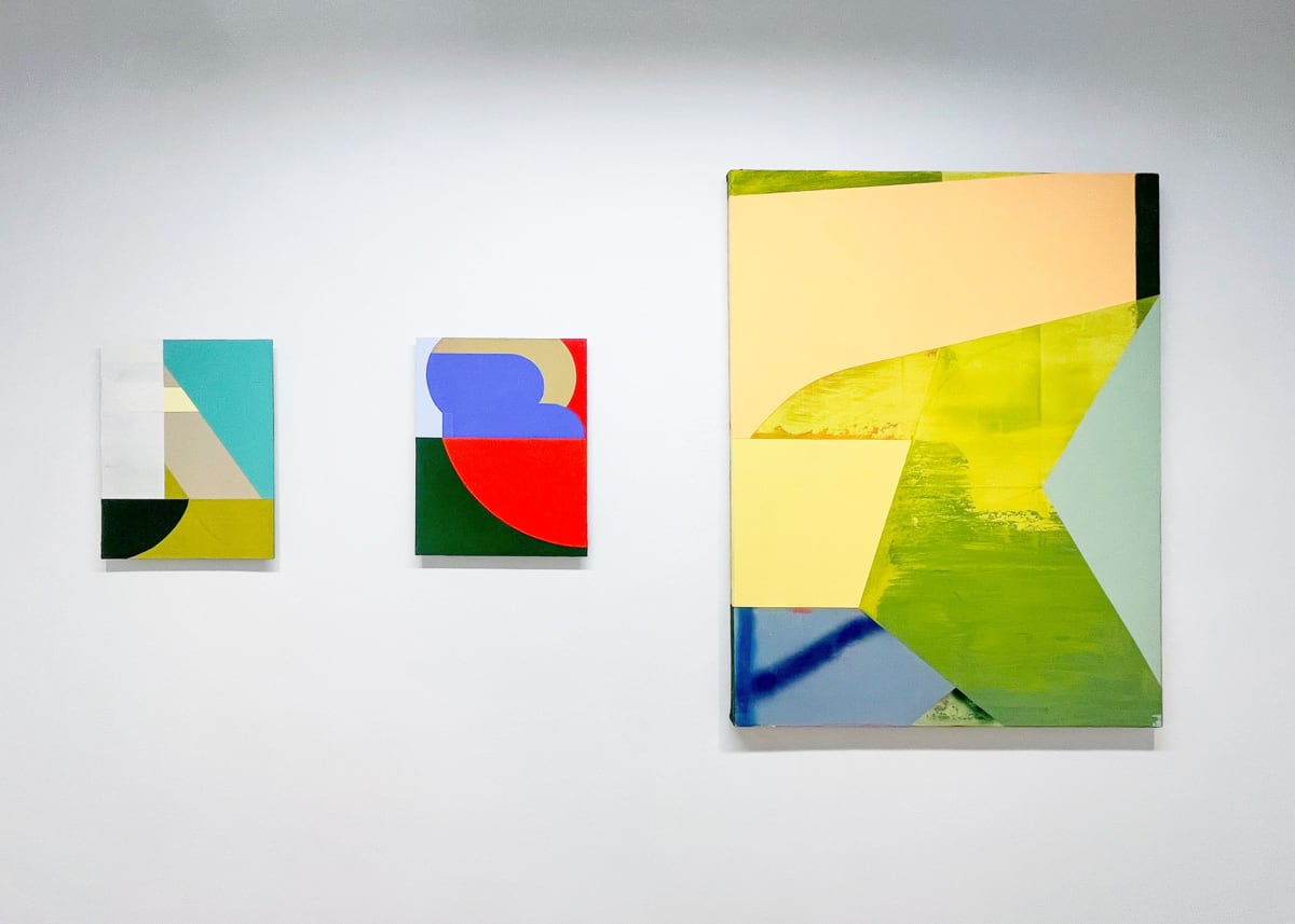 Installation view of Anthony Falcetta's solo exhibition "Inverse Certainties."