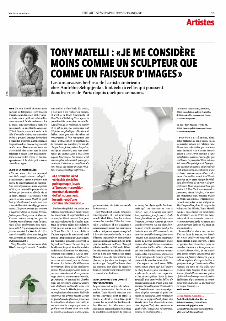 I See Myself Less As A Sculptor Than As An Image Maker Maruani Mercier