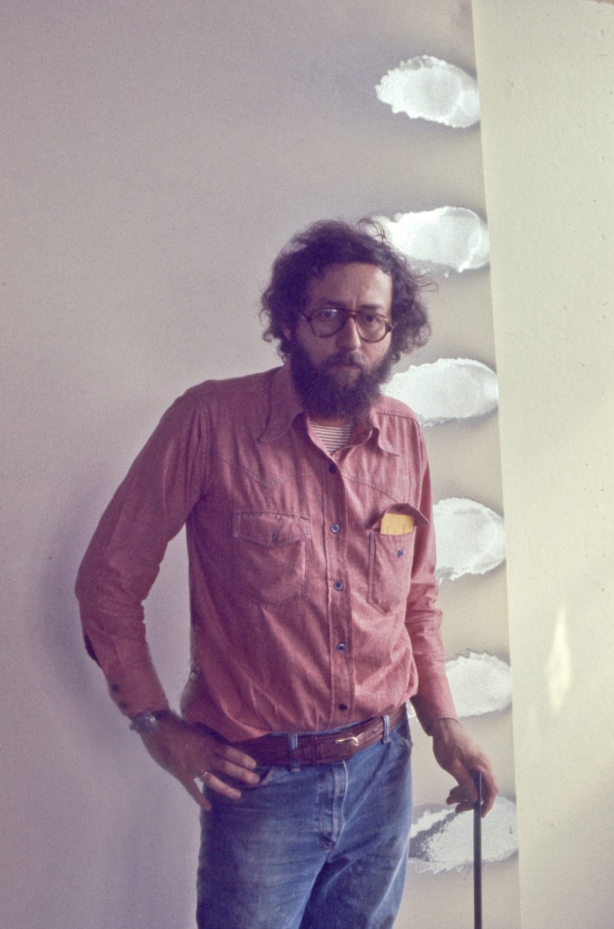 Michael Venezia, Broadway Studio, New York, 1975 | Photo: Marlene Scott Venezia