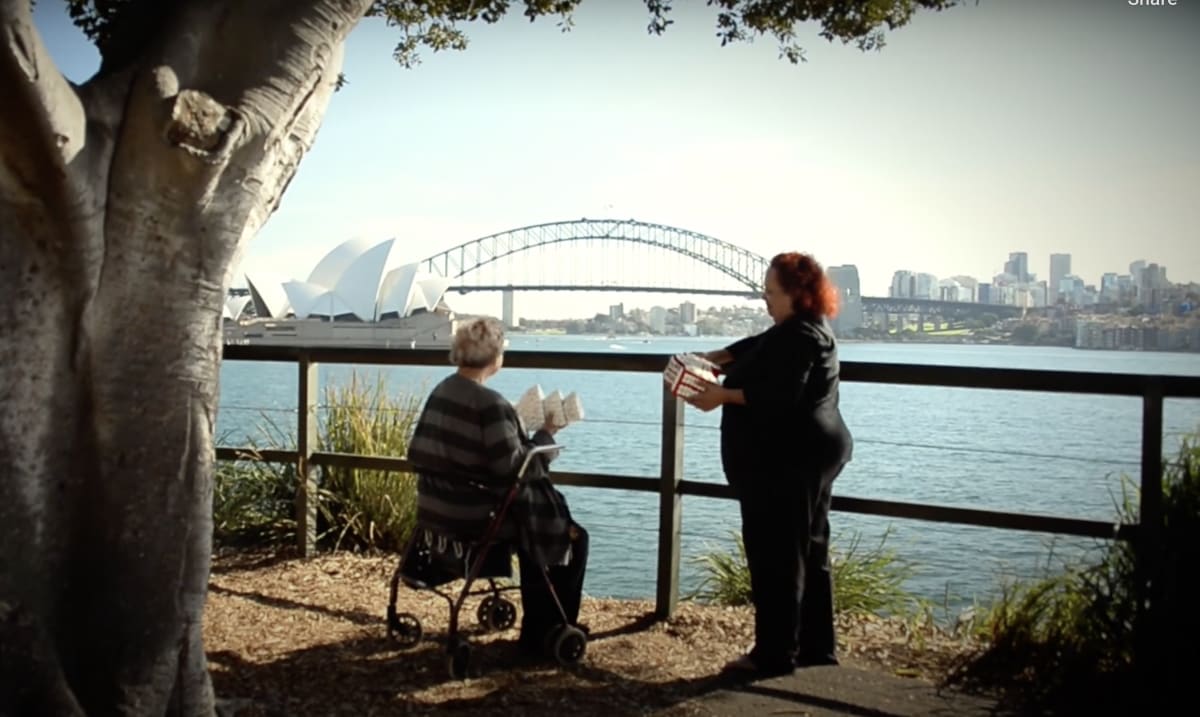 The Aboriginal shellworkers of La Perouse, Sydney: Esme Timbery and Marilyn Russell