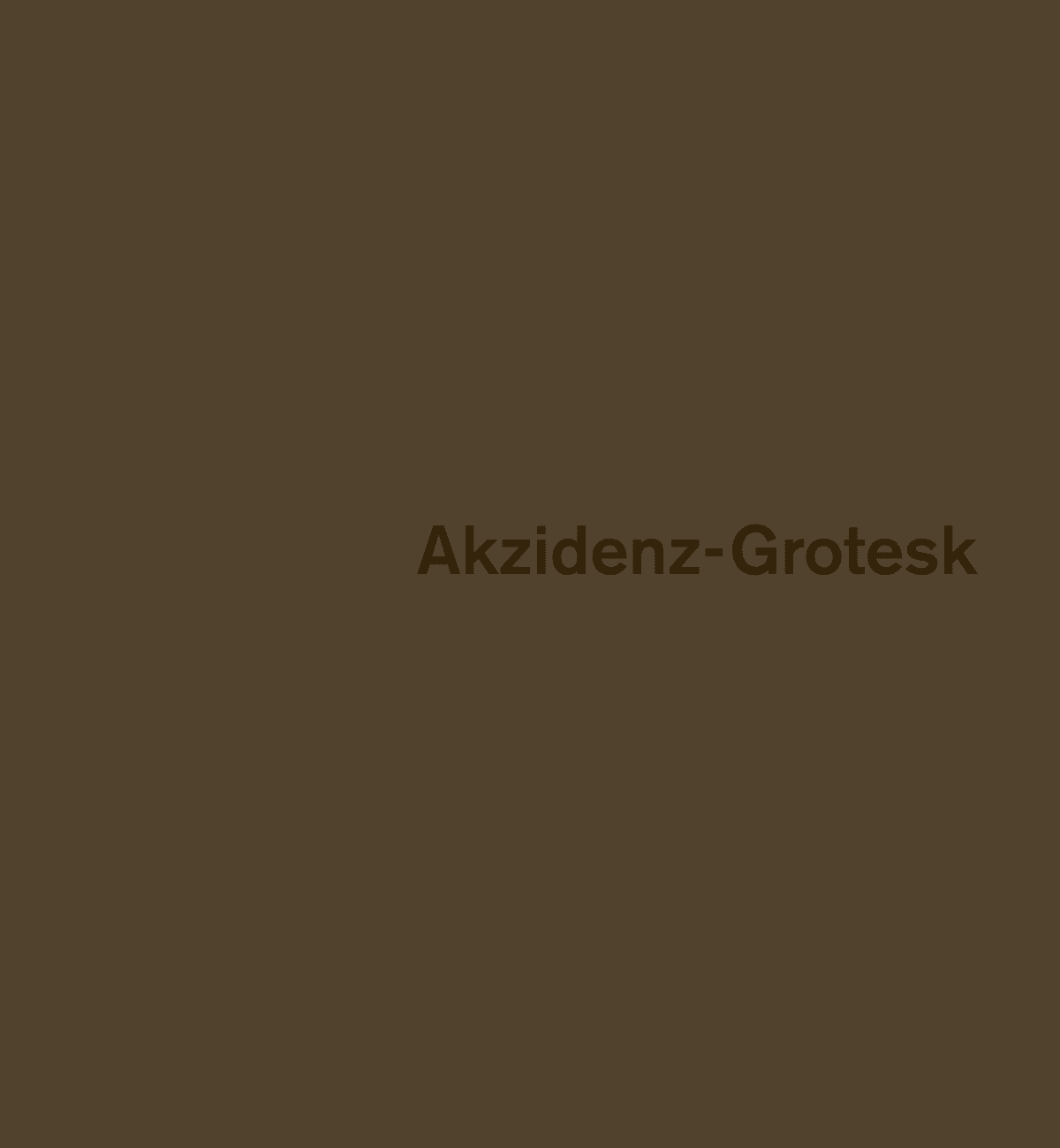 Diarmuid Kelley: Akzidenz-Grotesk . Recent Works 2014-2017
