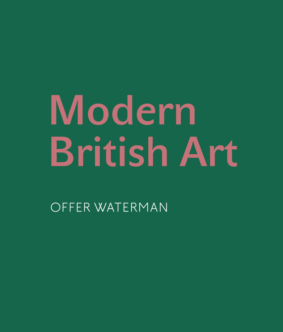 Modern British Art 2018