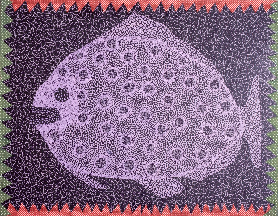 KUSAMA 絵画 Yayoi Kusama, Depths of the Sea, 1989 | Maddox Gallery