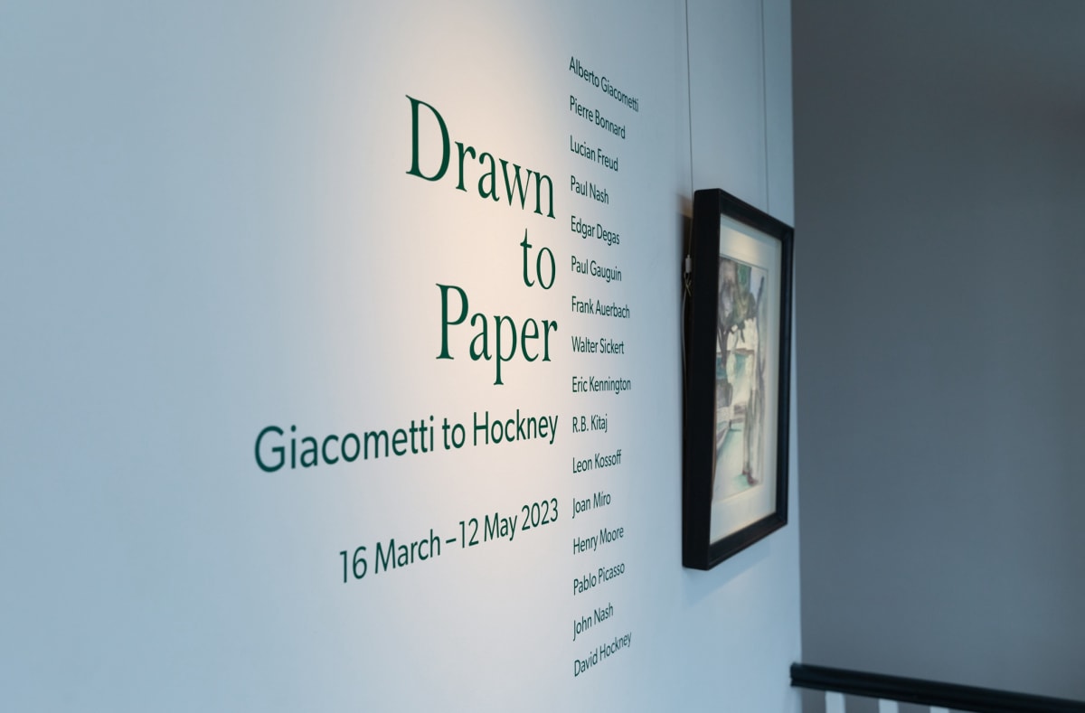 Drawn to Paper | Giacometti to Hockney