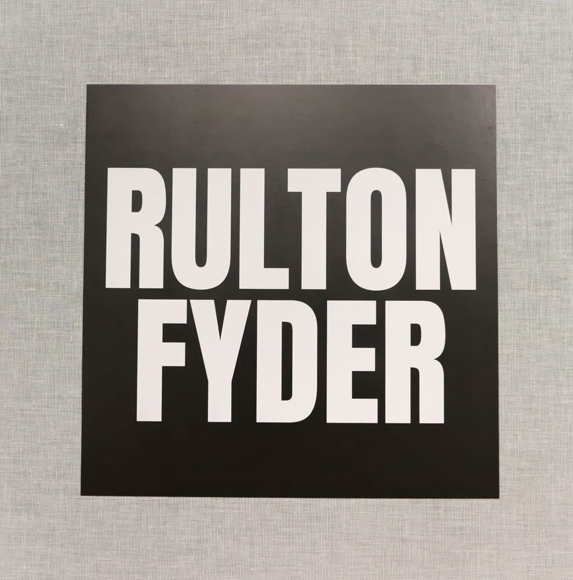 Rulton Fyder - Capturing The Current Zeitgeist