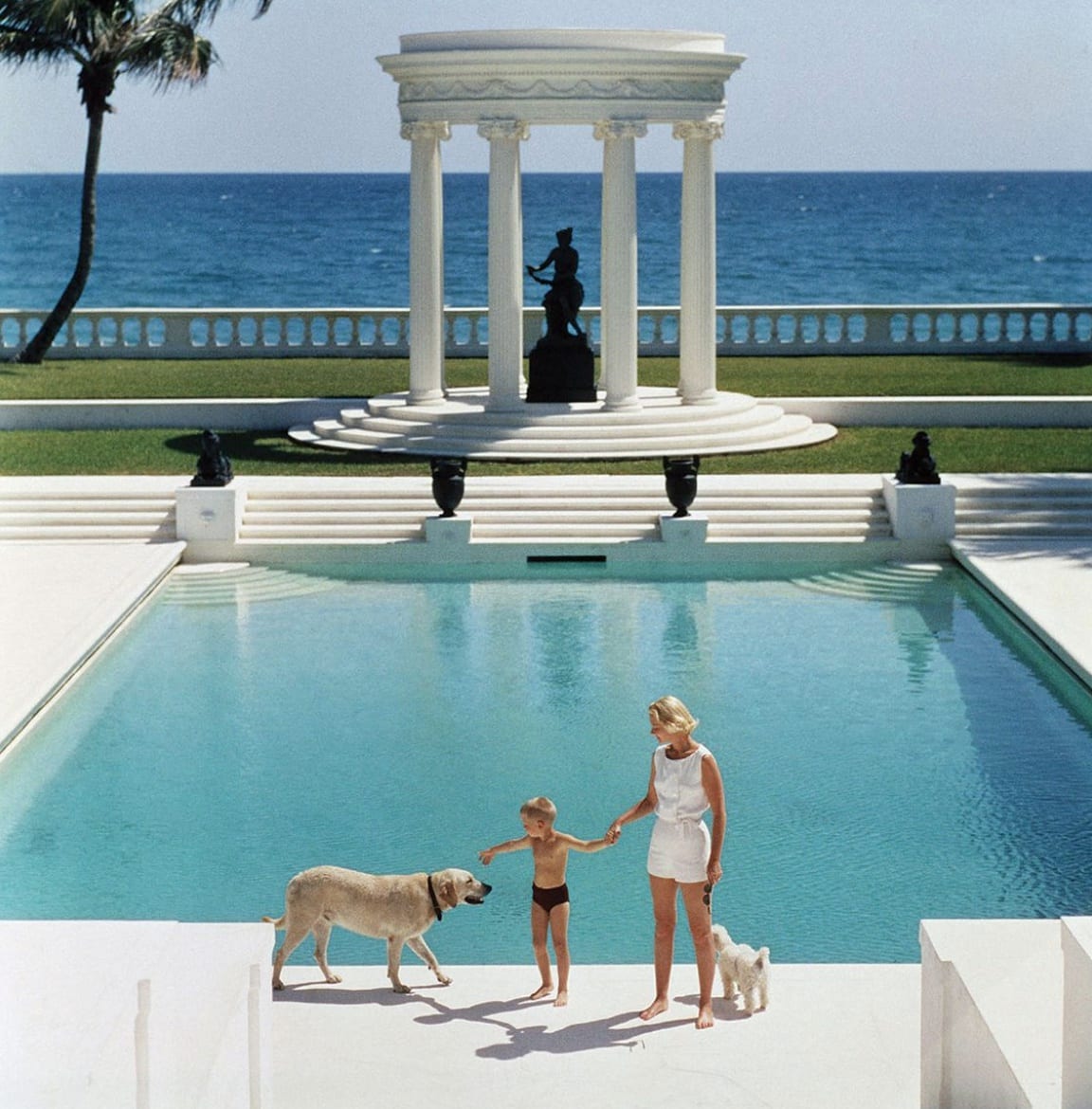 Slim Aarons C Z Guest Villa Artemis Palm Beach 1955 Qvint Photographs