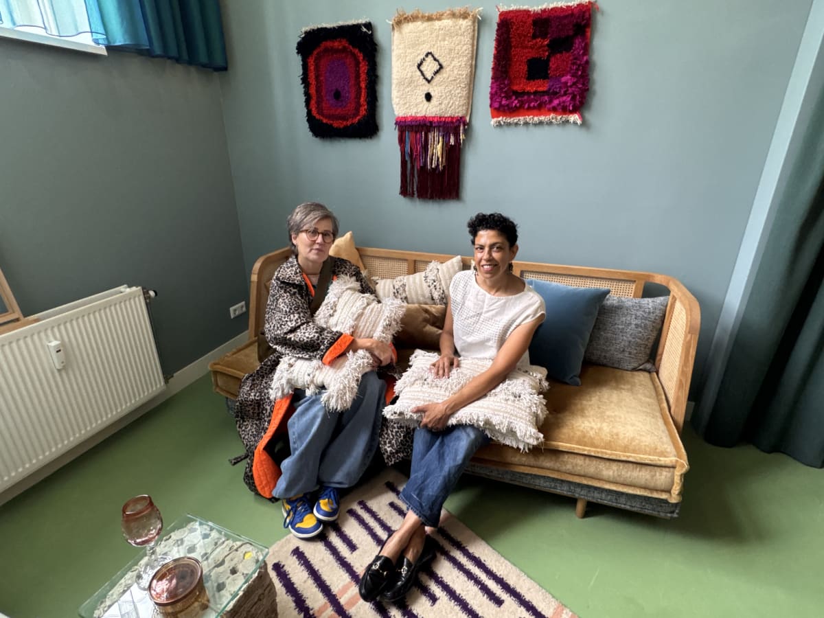 Studio Visit Mina Abouzarah