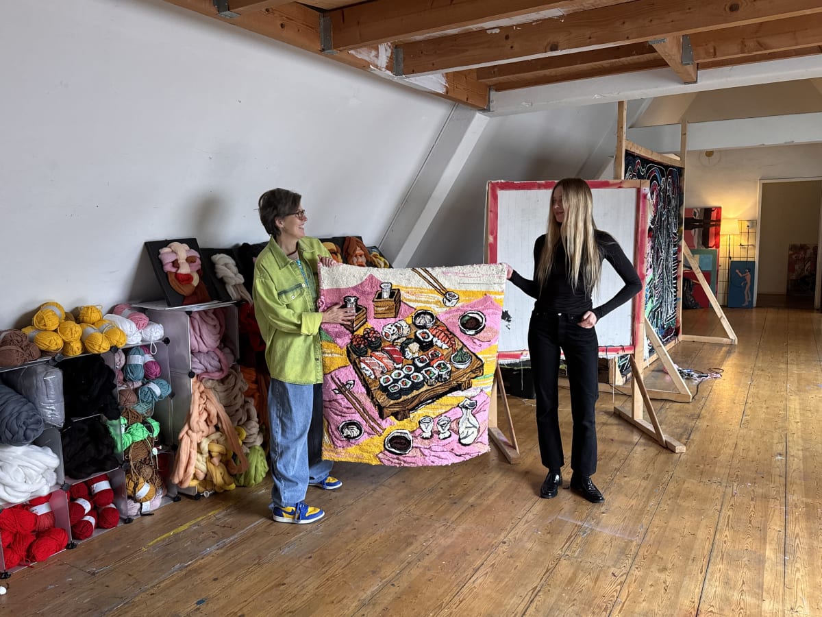 Studio Visit Julia Kiryanova