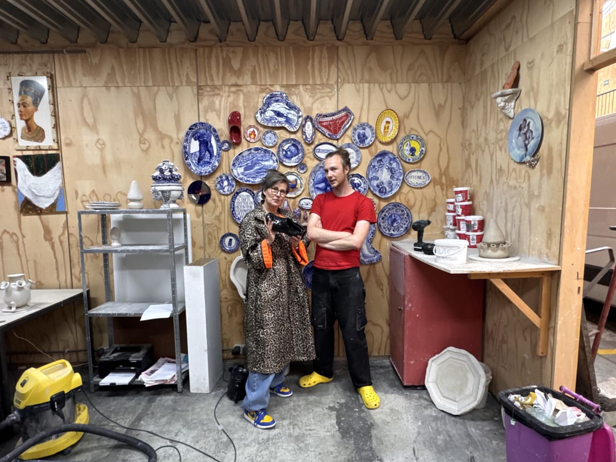 Studio Visit Chris Rijk