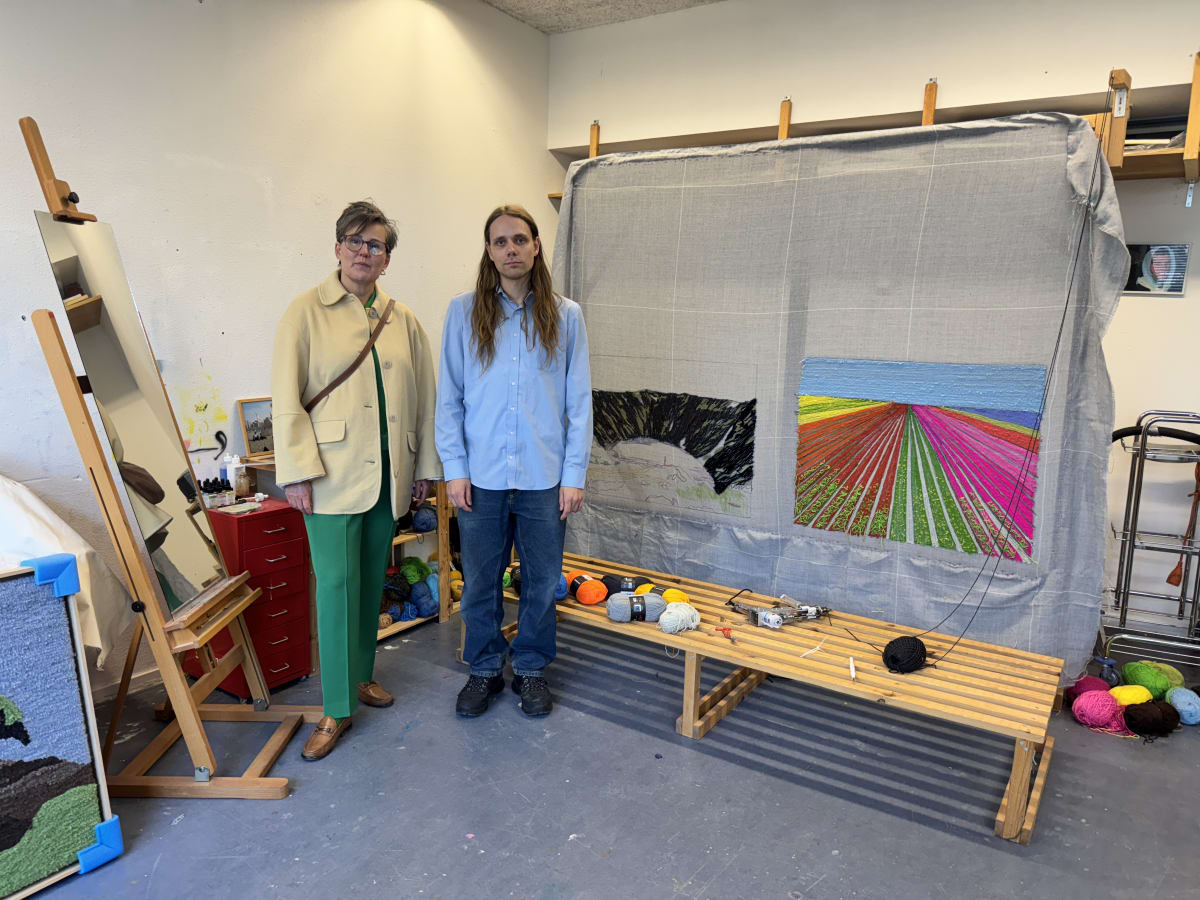 Studio Visit Thordur Hans
