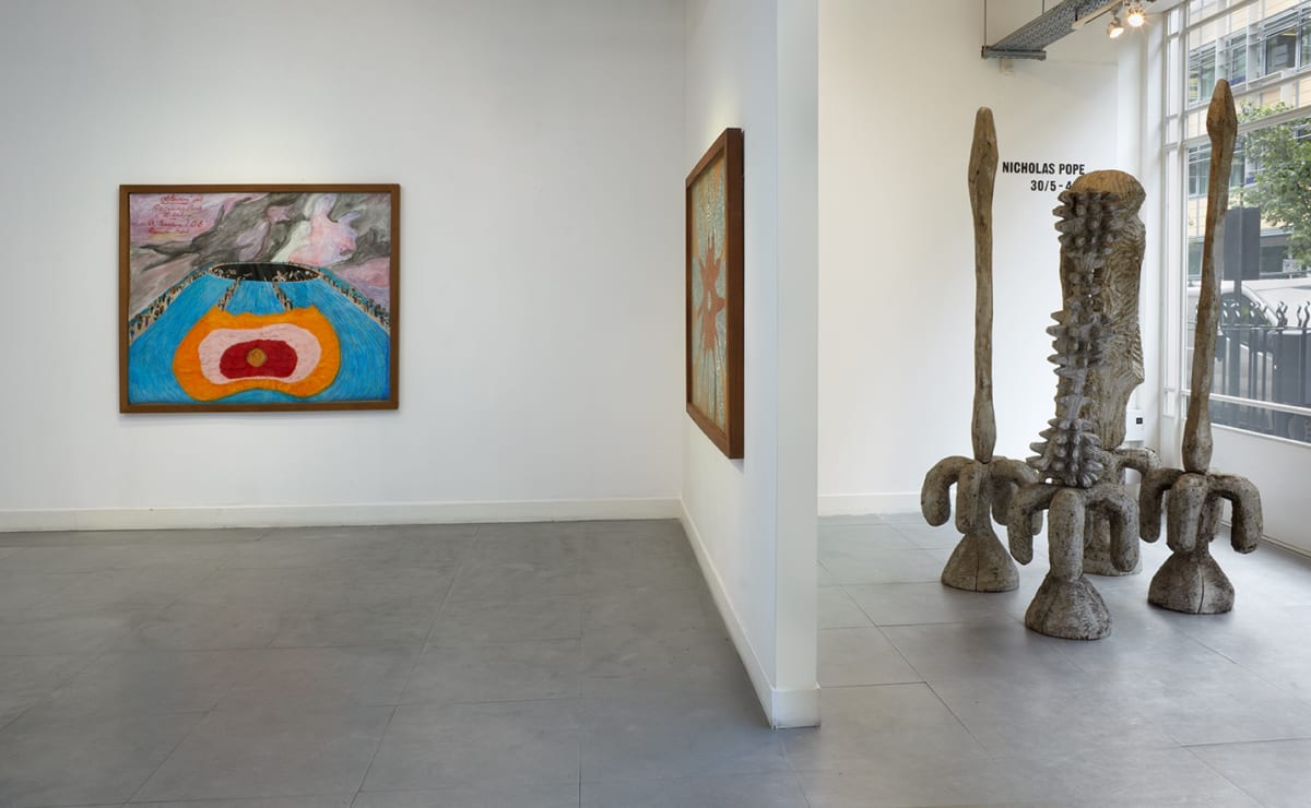 Installation view - Nicholas Pope