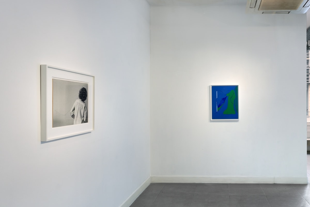 Installation view of "Helena ALMEIDA Desenhos Habitados / Inhabited Drawings" at Richard Saltoun Gallery (27 March - 22 May 2015)