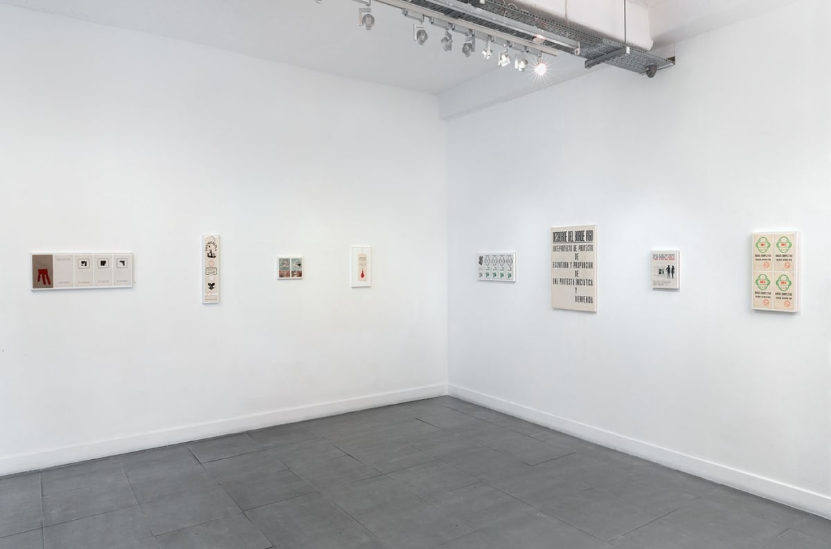 Installation view of 'Edgardo Antonio Vigo: Un Arte a Realizar'. Photo by FXP Photography.