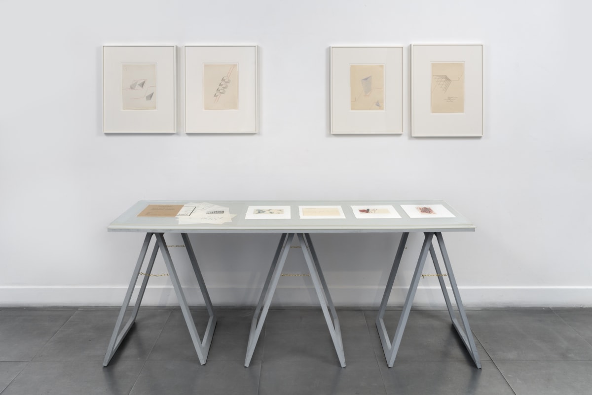 Installation view, Dom Sylvester Houédard: Typestracts Photo by FXP photography , 'Lucida Sans Unicode', Verdana, Arial, Helvetica, sans-serif;">