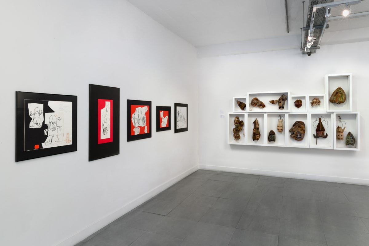 Installation view, Franciszka Themerson UBU Photo by FXP Photography.