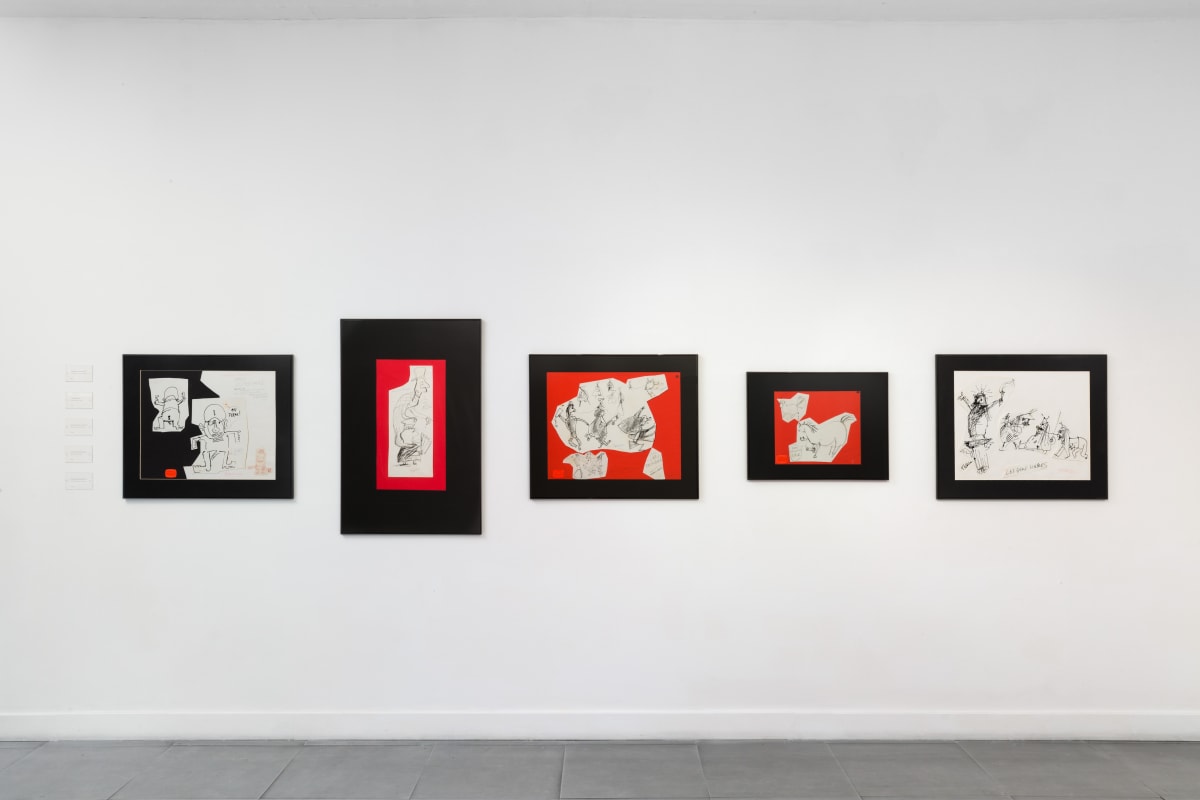 Installation view, Franciszka Themerson UBU Photo by FXP Photography.