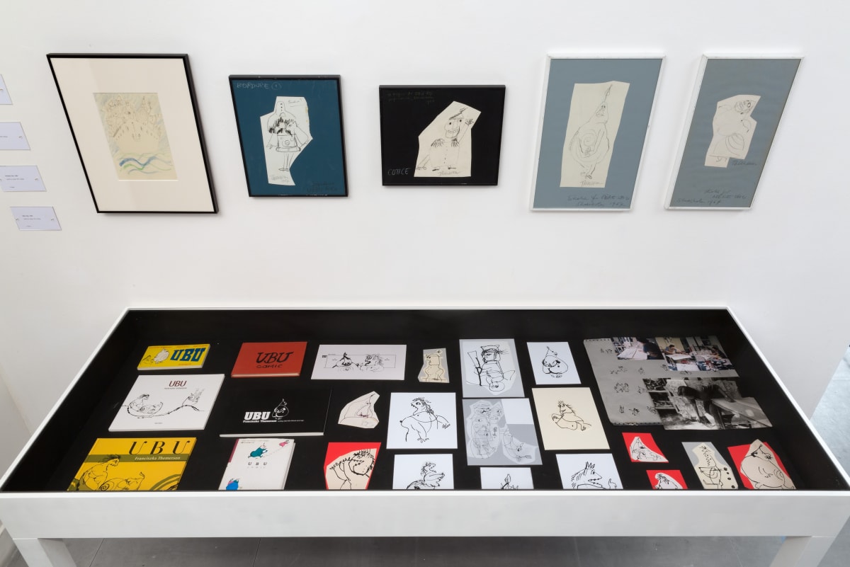 Installation view, Franciszka Themerson UBU Photo by FXP Photography.