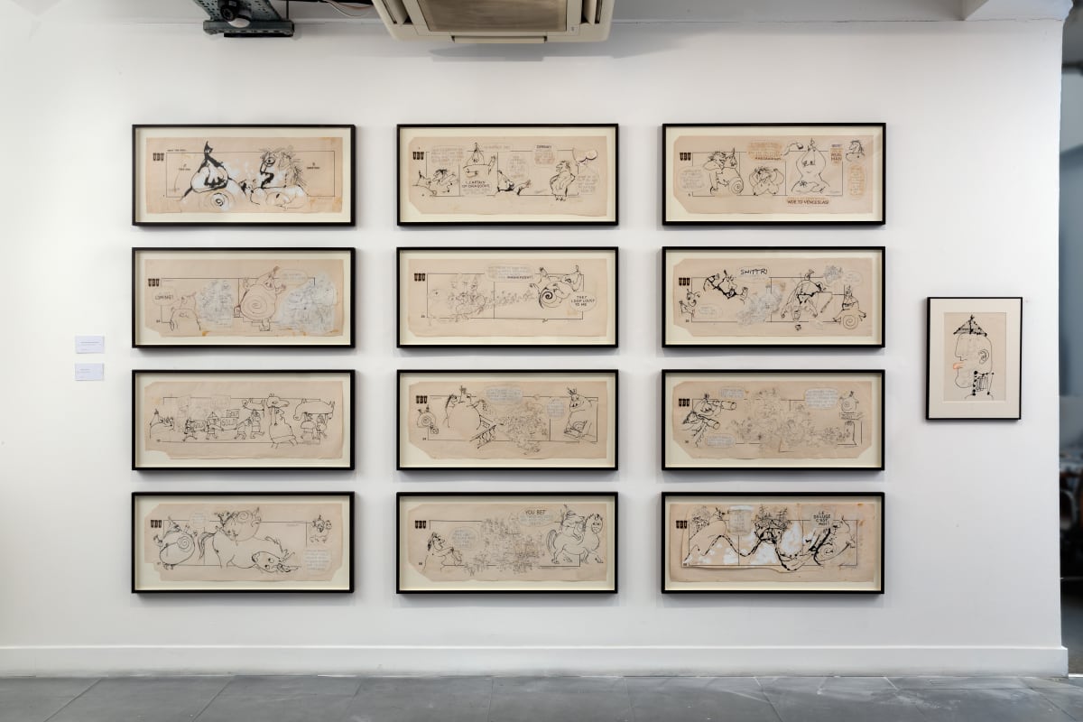 Installation view, Franciszka Themerson UBU Photo by FXP Photography.