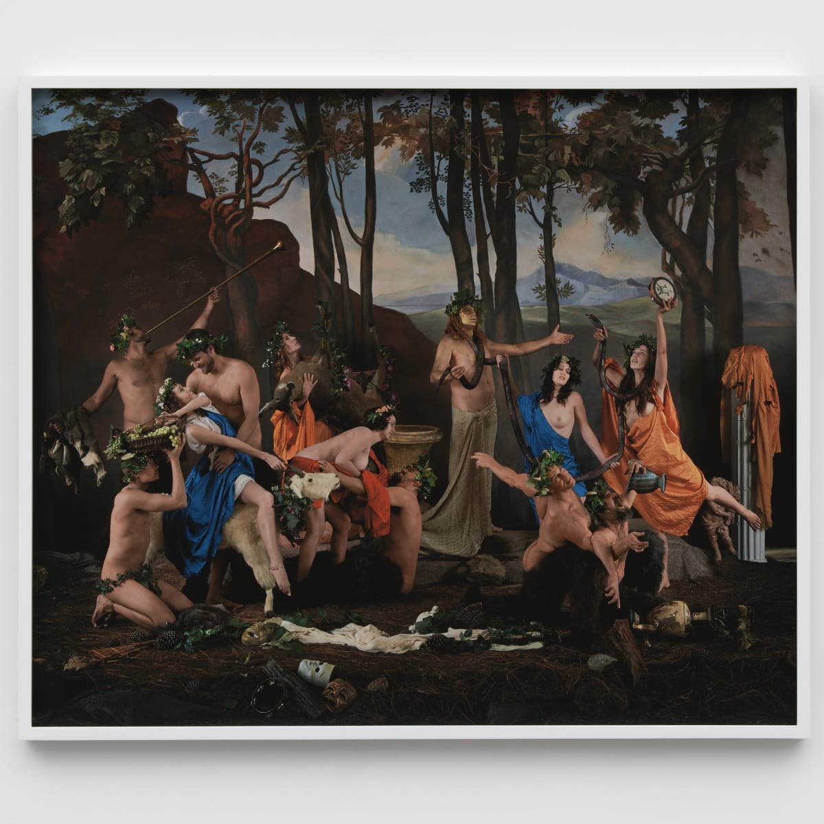Eleanor ANTIN, The Triumph of Pan (after Poussin) (from Roman Allegories), 2004