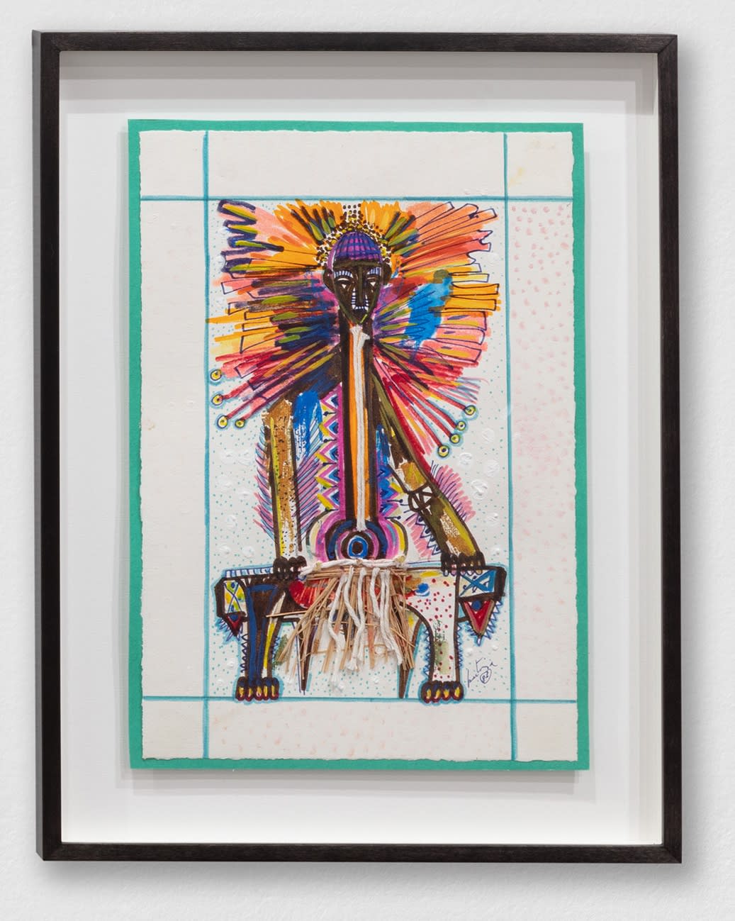 Bertina Lopes, Untitled (Totem), 1981