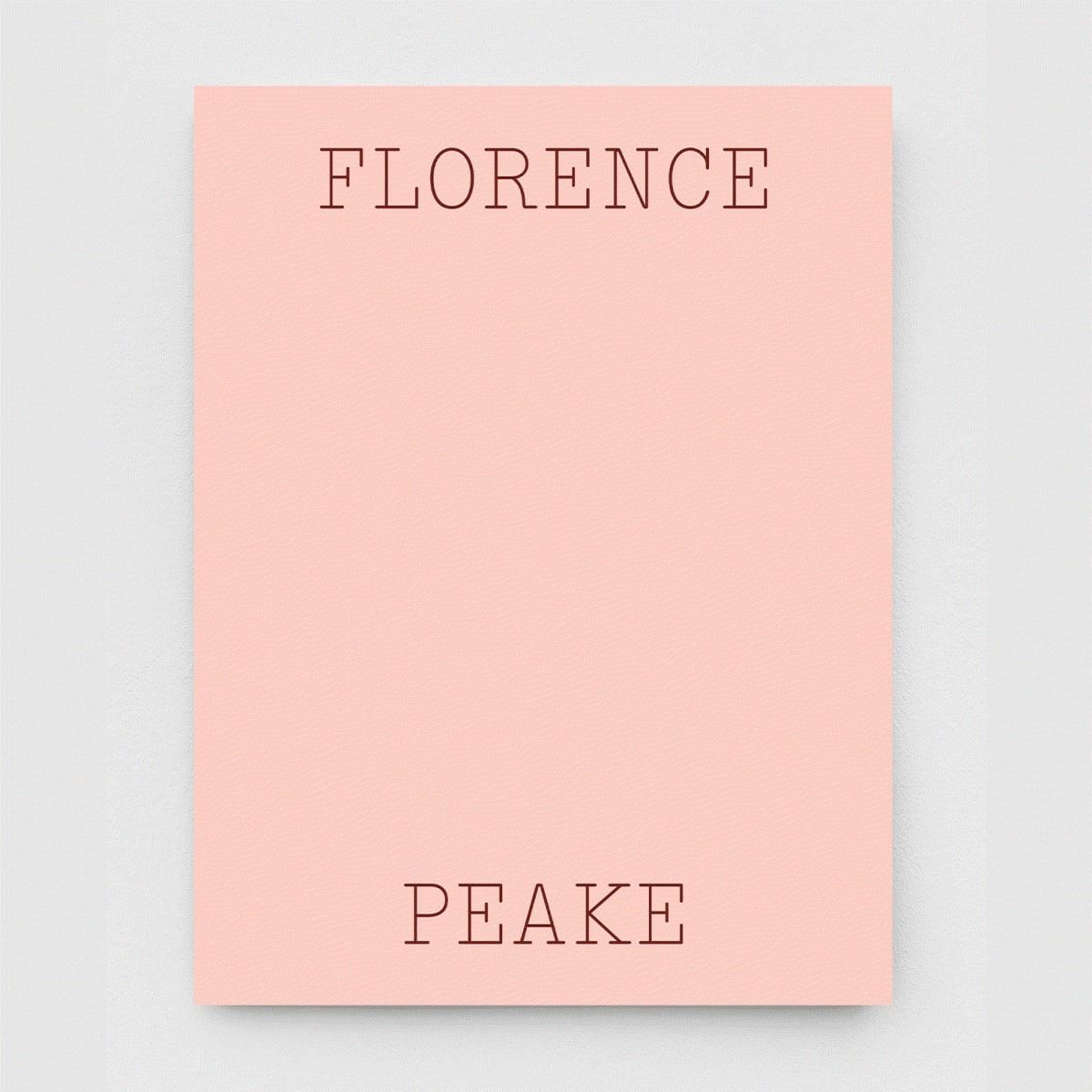 Florence Peake