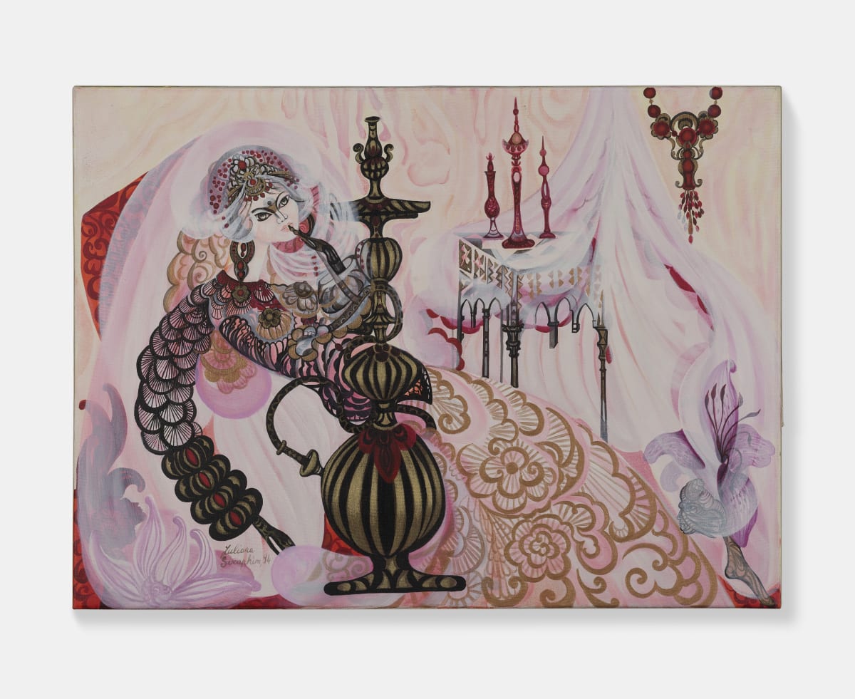 Juliana Seraphim, Princess with a Hookah (Princesse au narguileh), 1994