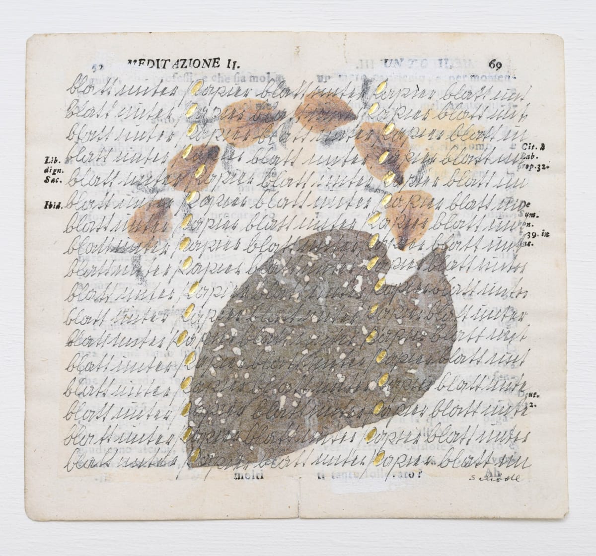 Greta Schödl, Untitled (Serie SCRITTURE) [Untitled (SCRIPTURE Series)], 1970-80s