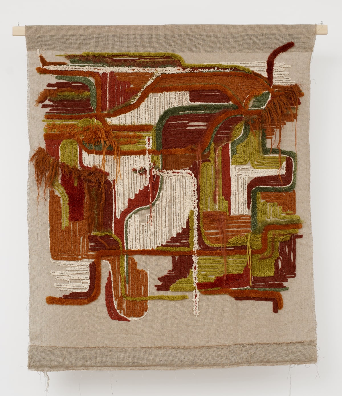 Erin Manning, Tactile Series I (Linen), 5, 2021