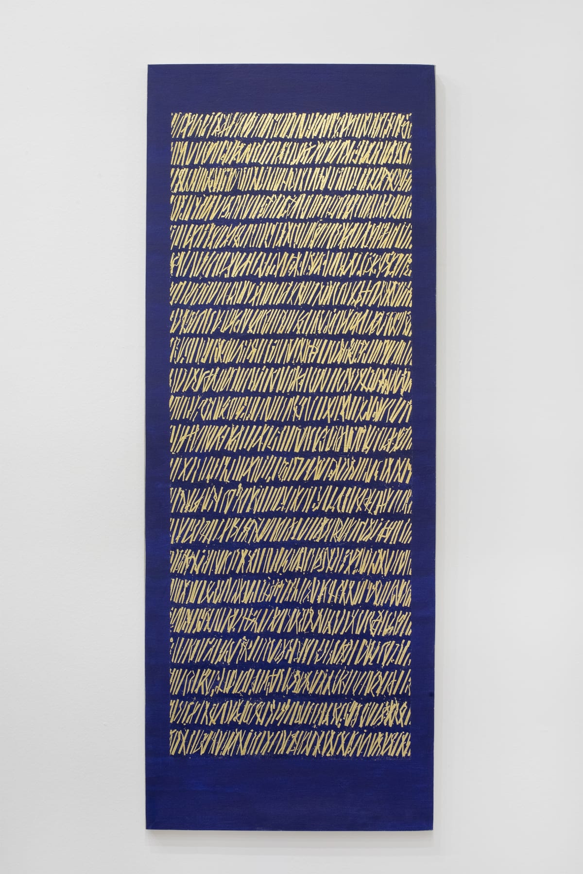 Asemic gold , 2020