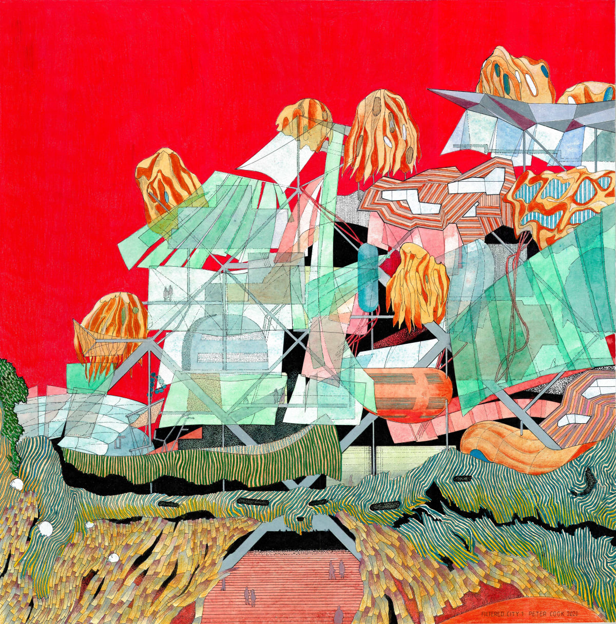 Peter Cook, Filter City, 2020. Copyright The Artist.